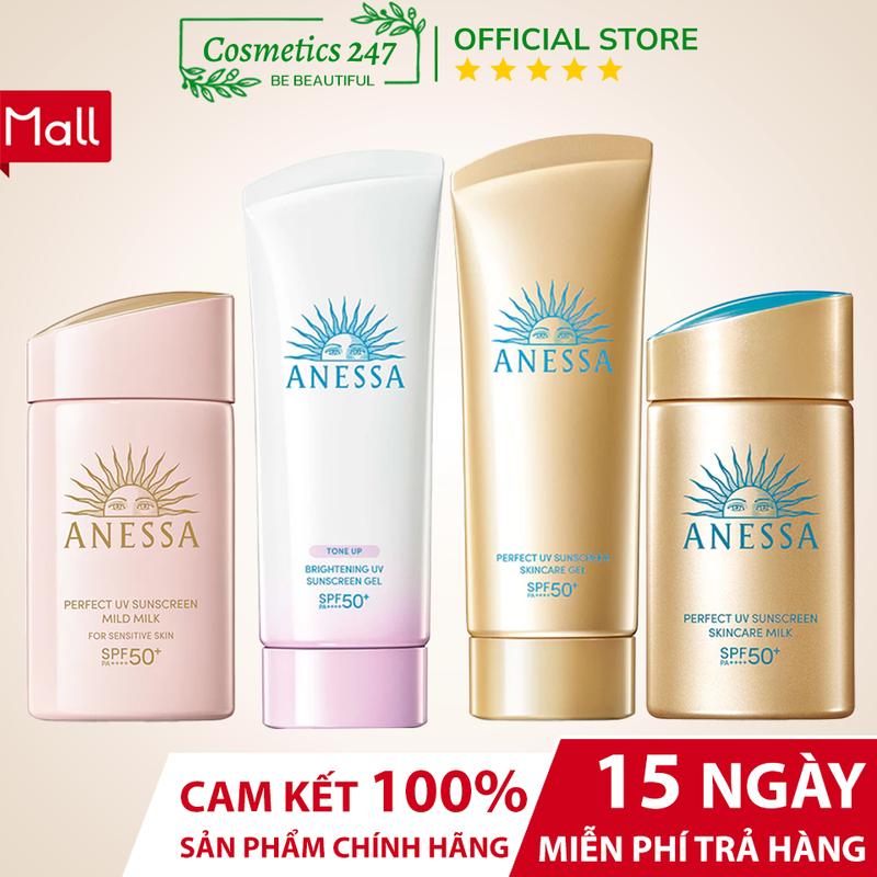Kem chống nắng Anessa Perfect UV Sunscreen Skincare Milk SPF 50+ PA++++