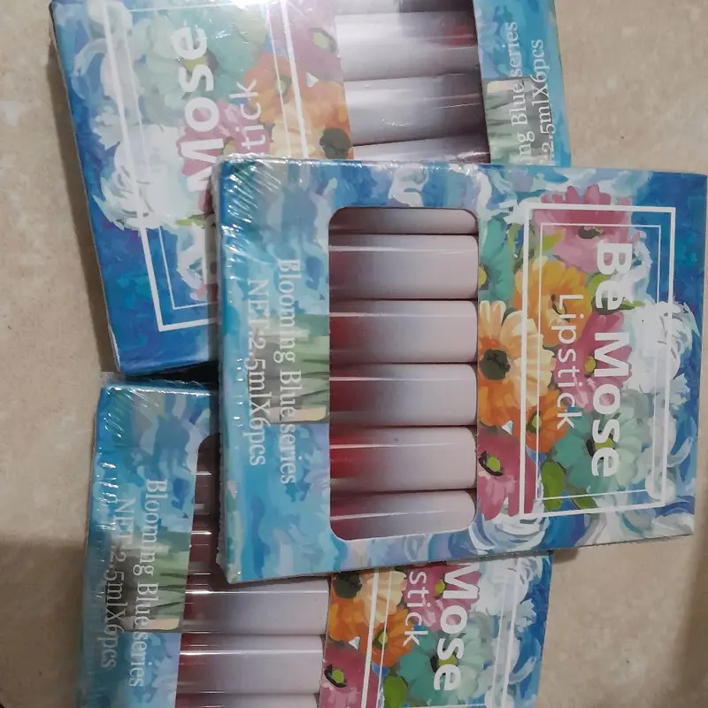 Be Mose Lipstik Matte Gloss Liquid Lipcream Bibir 6pcs Lipstick 1