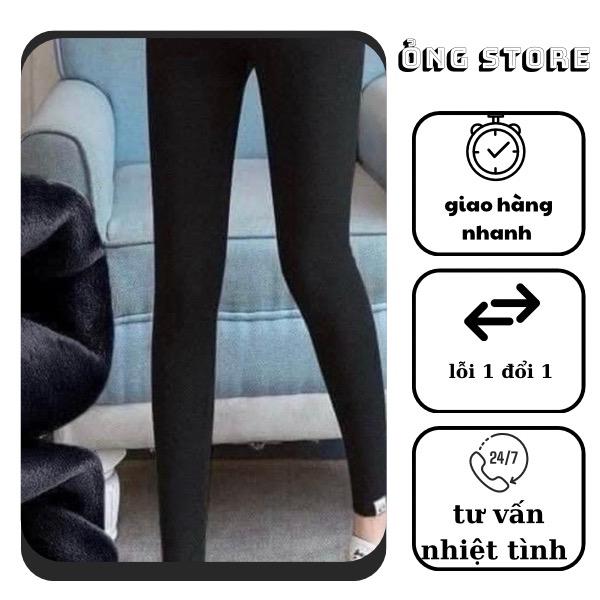 Quần Bầu Legging Lót Lông Siêu Dày Dành Cho Mẹ Bầu Mùa Đông Váy Bầu Đầm Bầu
