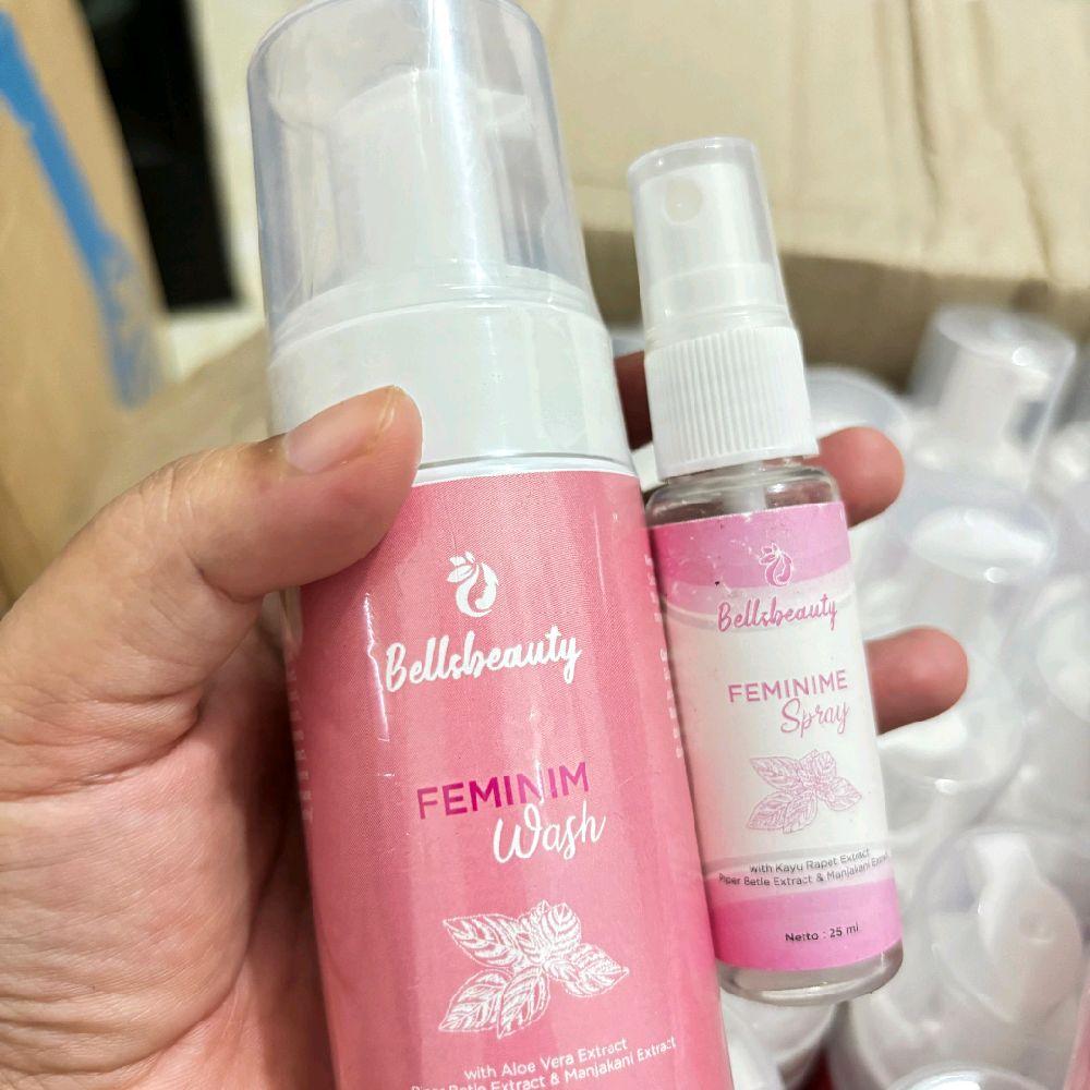 PAKETAN VWASH DAN SPRAY BELLSBEAUTY