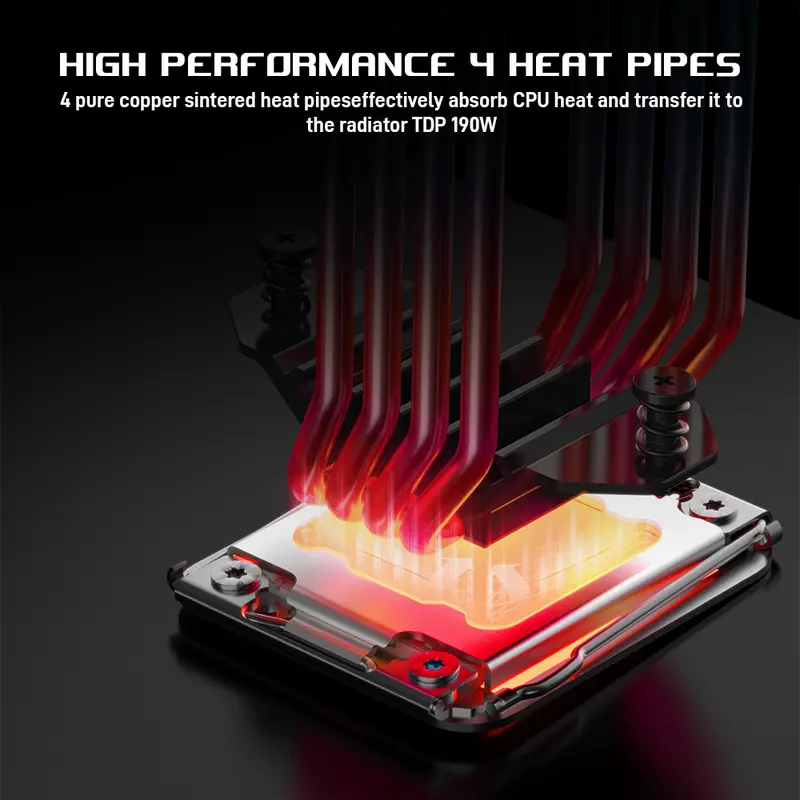 GameMax Sigma 520 Digital Tower CPU Air Cooler 3