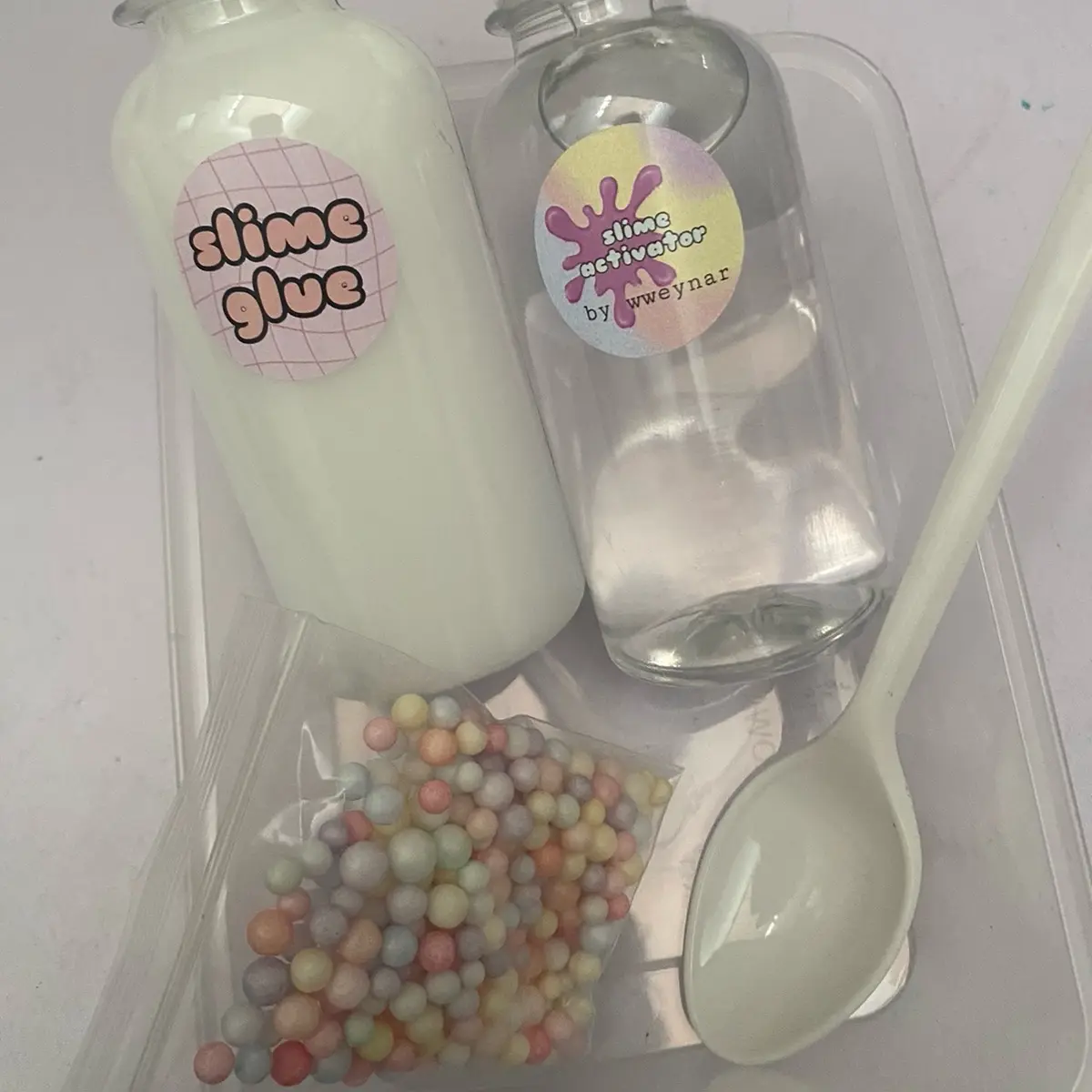 SLIME KIT free foam beads 150ml