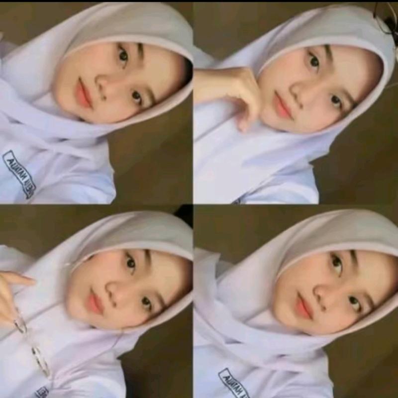 Hijab Segi Empat Anak Sekolah SMP dan SMA / Kerudung Segi 4 Basic Voal Polos Jahit Tepi Rapi Muslim Nyaman Instan Terbaru 7
