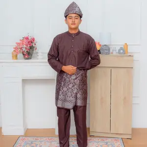 kurung Melayu pria “ TOYOBO” Teluk belanga cekak musang terbaru