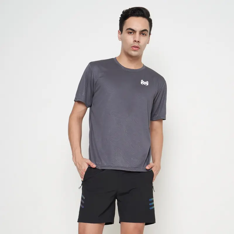 Monexo - Kaos Running Sport Kaos Olahraga Pria Lengan Pendek Jersey Trainning JMN09 2