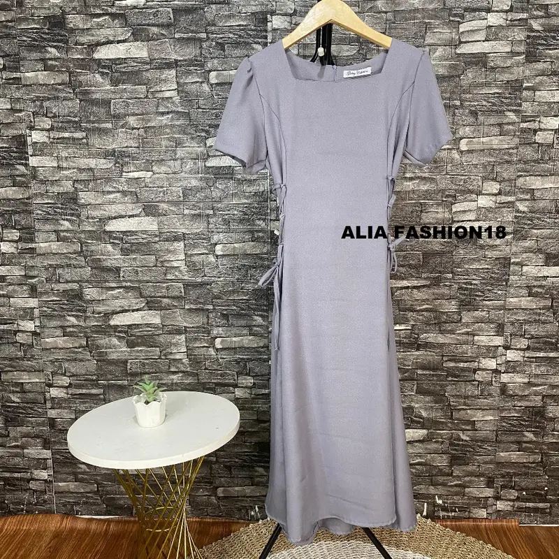 TANICA DRESS / DRESS CASUAL / DRESS SHAKILLA / DRESS WANITA KOREA LOOK / FASHION WANITA 3