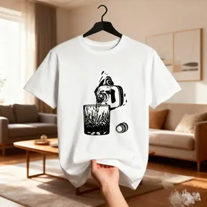 Summer Cotton Graphic T ShirtPerfect For Streetwear Casual Daily OutfitsTrendy Couple Matching Looks stylishComfortable Breathable Fabric ldeal ForYoung Consumers