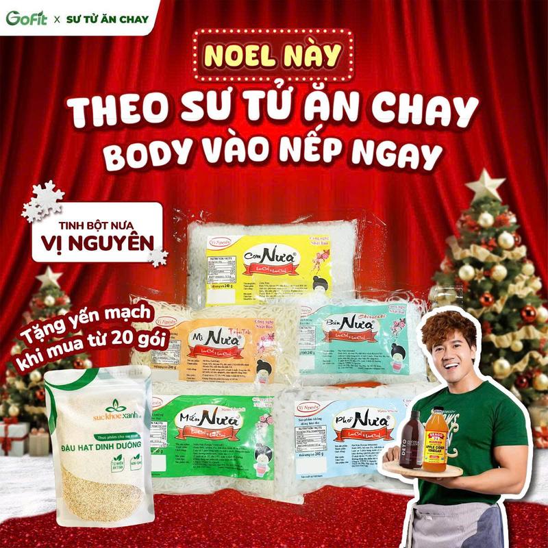  Nưa Vị Nguyên  Bún Nưa mì Nưa miến Nứa cơm Nưa Phở Nưa  Chỉ 30 calo gói 240gr Dai ngon 
