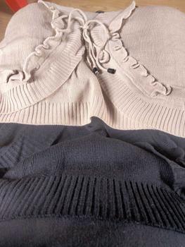 Product Review of Pevita Bolero Crop Cardigan Outer Knit Tali Pita Coquette Lengan Panjang Wanita Kardigan from A**a 2