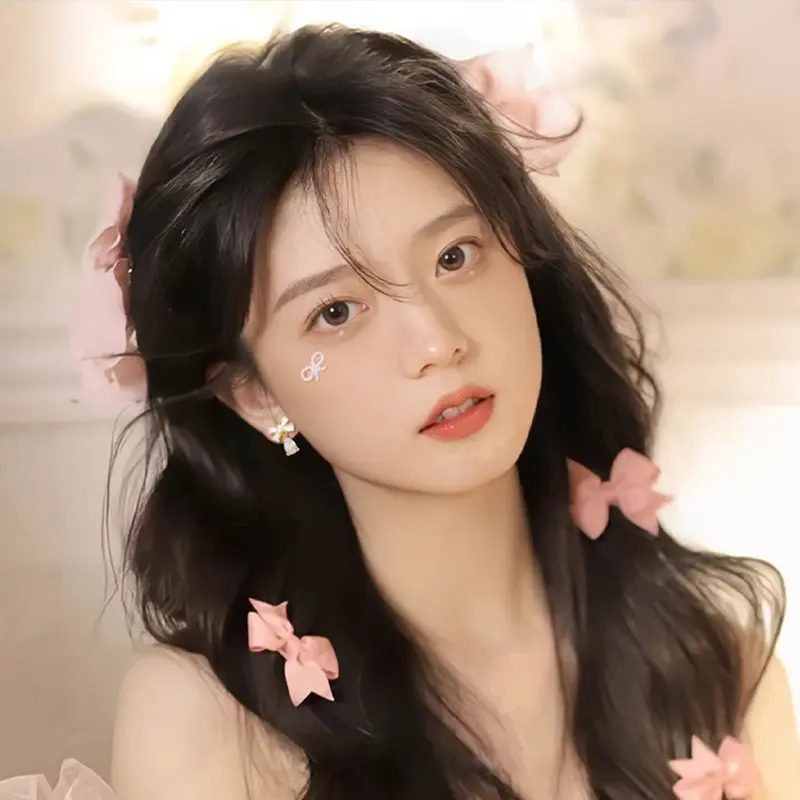 【Anting-anting】 【Pita kupu-kupu&Anting tetesan air】【COD】Pita kupu-kupu yang anggun，Segar dan manis，Anting Prancis，Model yang sama dengan selebriti，Anting wanita berbentuk tetesan air,Earrings 2