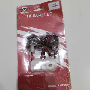 Lampu Sen Sein Tempel Motor Fairing Oval Fearing Mini New type D90 Untuk Semua Motor Sport  Ninja RR Ninja 250 CBR R15 R25 GSX (sepasanng ) Foto