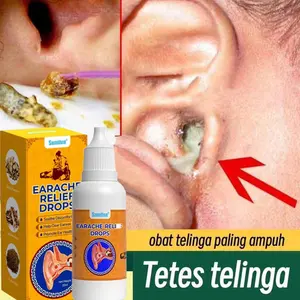 Tetes Telinga Congek Bernanah Bau Busuk Curek Telinga Gatal Berair Berdenging Berdengung Sakit Telinga Herbal Alami 30ML