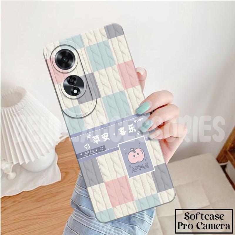 Case Compatible With Oppo A60 Fashion Image Keren Case Handphone , Kassing Hp , Pelindung Handphone TPU - Bisa Cod Cassing Hardcase Softcase 2
