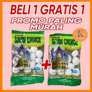 Beli 1 Gratis 1 Kapur Barus Kamper Wangi anti Tikus dan kecoa isi 25 gr Naphthalene Disk Ball Kamper Barus Pengharum Lemari Baju