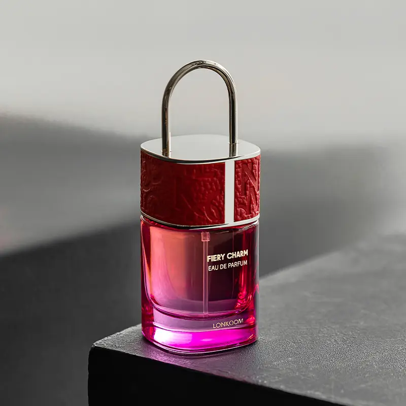 LONKOOM Parfum Cewek Pink Temptation/Fiery Charm Wangi Tahan Lama Soft Fruity Floral 50ml EDP 3