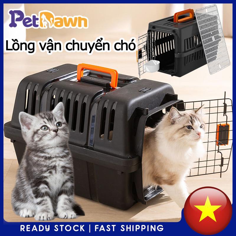 Lồng Hàng Không Dành Cho Chó Mèo, Lồng Vận Chuyển Thú Cưng Đi Xa Tiện Lợi Size…
