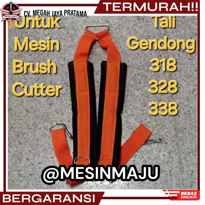 Tali Gendong Mesin Potong Rumput 328 / tali sabuk belt tipe BG328 318 338 368 221
