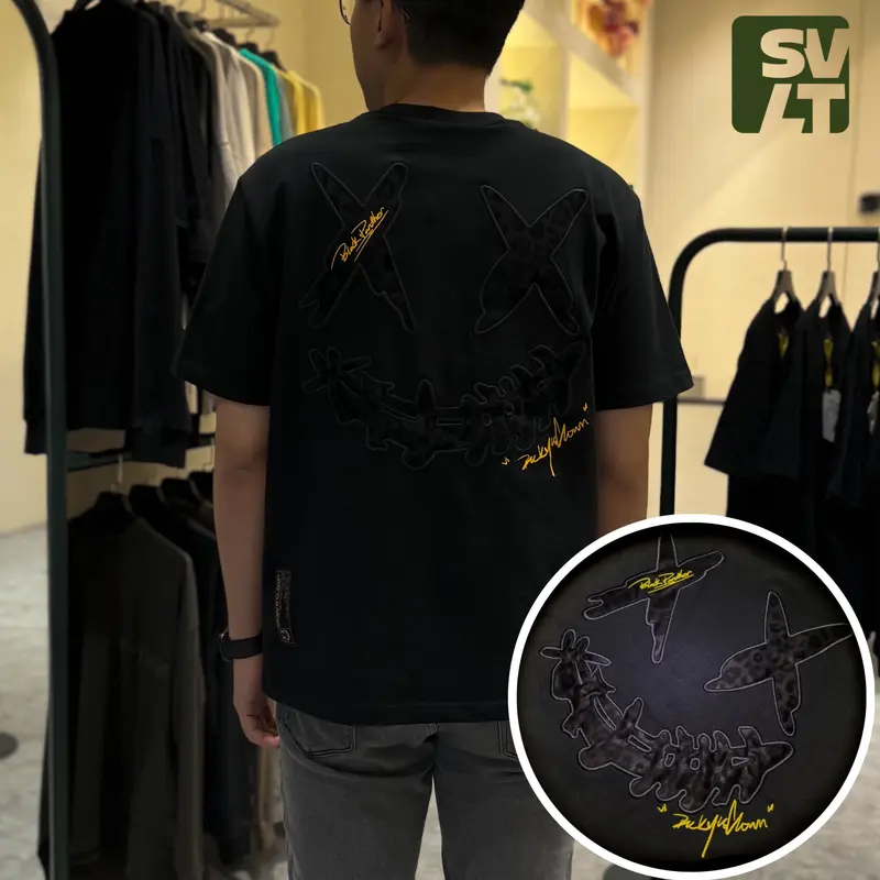 RIC Ricky is Clown Panther Puzzle Leather Mamba Tee Original 1