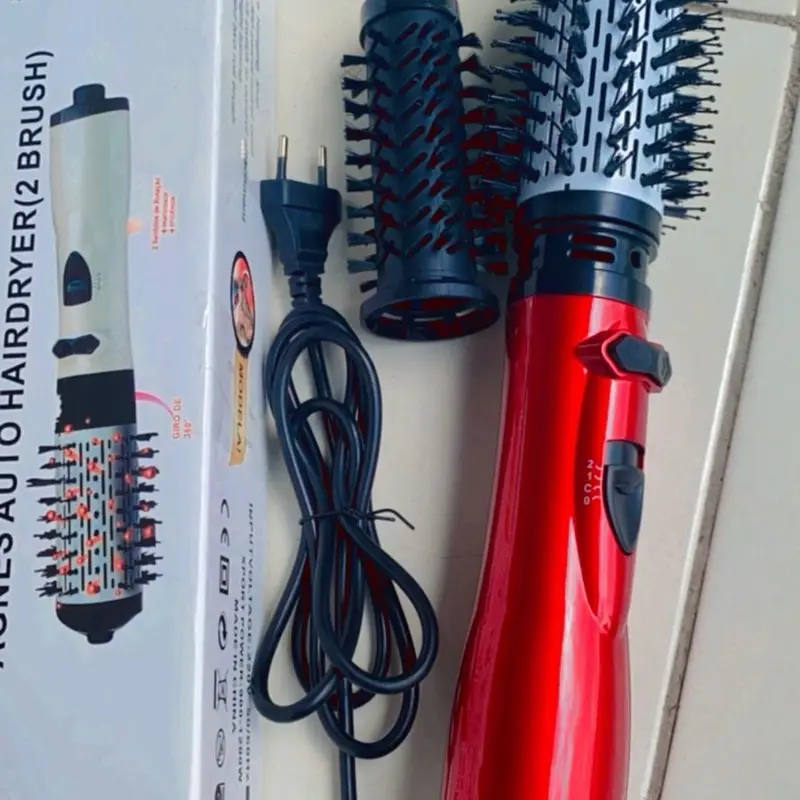 Hair Dryer Auto Rotate Brush Catokan Hairdryer Sisir Blow Otomatis Terbaru MXNA 2 Brush Gemei Sisir 7