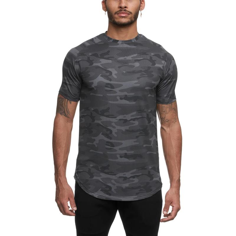 Product Introduction of T-Shirt Summer Sports Fitness Short Sleeve Men'S Quick Dry Training T-Shirt 9