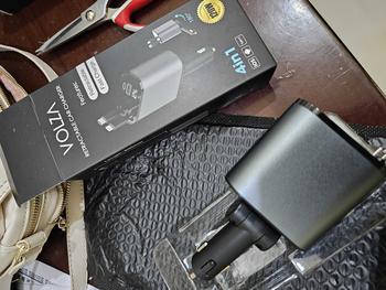 Product Review of Volza Retractable Charger (4in1) Kabel Fast Charging Cable Adaptor Aluminium Panjang iphone from B**K W**E 1** 1
