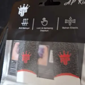 (Sarung Jempol AP King X DEWA Nayya) Aksesoris Gaming Anti Keringat & Licin Untuk Game Free Fire & Mobile Legends By Andra ST