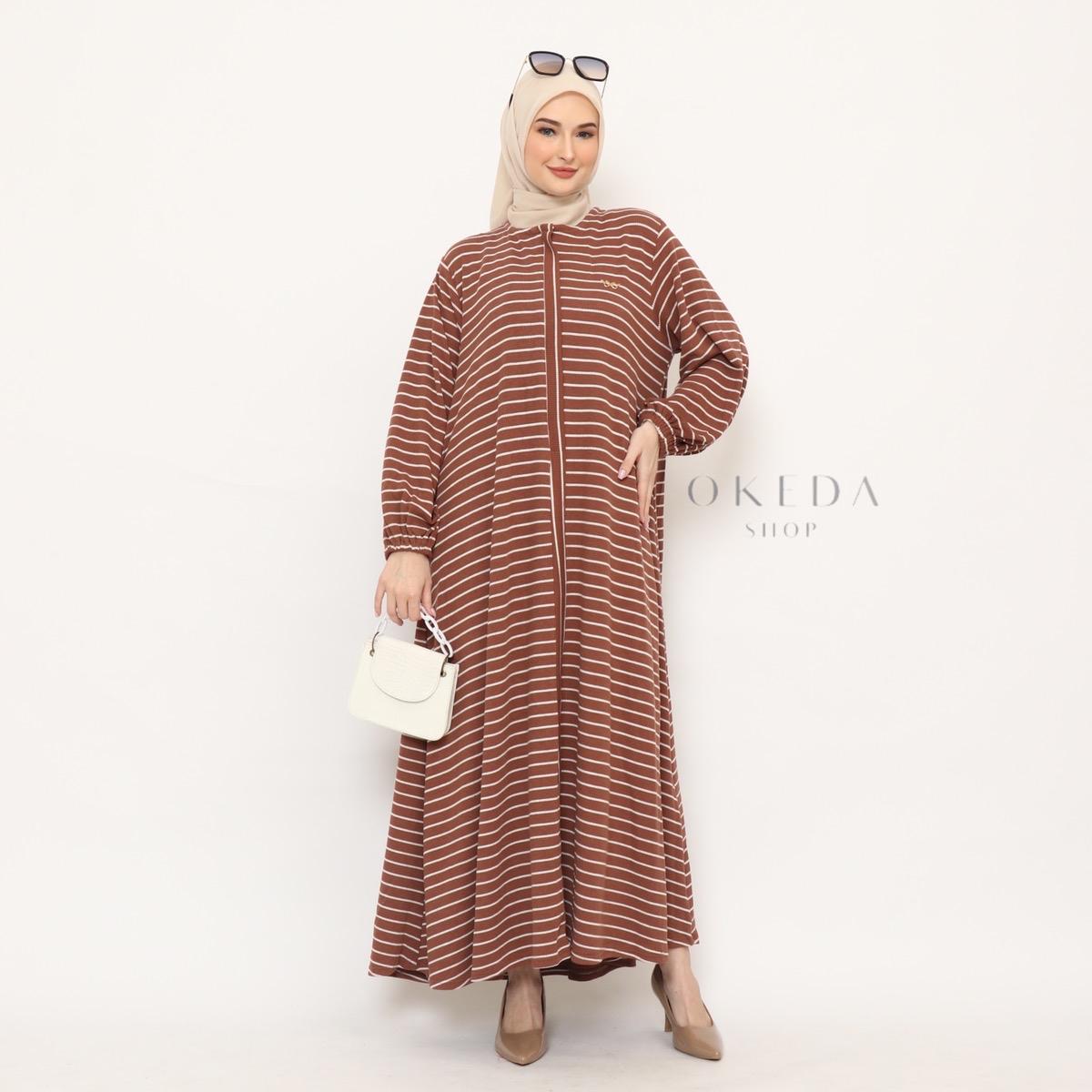 OKEDASHOP - LYODSI MIDI - Dress Wanita Tebaru 2024