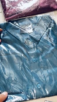 Product Review of Tryst - Helcurt Cotton Shirt | Kemeja Lengan Panjang | Katun Toyobo Premium | Kemeja Pria Slimfit Polos | Baju Kerja Formal | Atasan Cowok Dewasa | Casual Basic Lembut from B**8 3