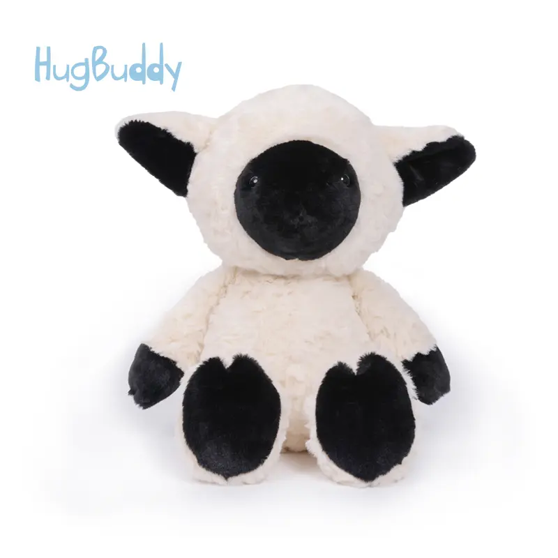 Hugbuddy Black Sugar Lamb Akompani Doll Bedside Natal Plush Toy Pendant Girl Pillow 1