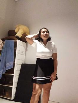 Product Review of Premium Sierra Top - Kaos Rib Knit Polo Crop Lengan Pendek Wanita Korean atasan baju  basic from o** r**l 0