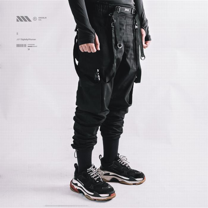 Gambar KREMLIN Celana Panjang Cargo Multiple Techwear pants - CONNECTED - XXXL dari Kremlin Clothing Kota Bandung Tokopedia