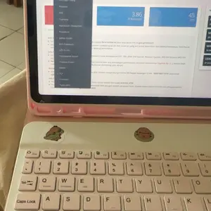 【No tablet】DANYCASE Keyboard Case with Mouse for iPad 11th A16 Air 6th Gen 11 inch Air13 M3 2025 7th 8th 9th Gen 10.2 Air4 Air5 10th 10.9 Pro 11 13 Air2 5th 6th Gen 9.7 Air11”/13“ M4 2026 Magnetic Cover with Pencil Holder Bluetooth