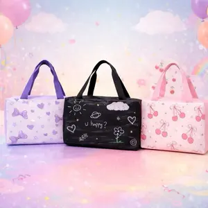 MOTIF PATERN Tas Organizer Transparan PVC / Tas Washbag Multifungsi Ukuran 26 x 15 x 10 cm