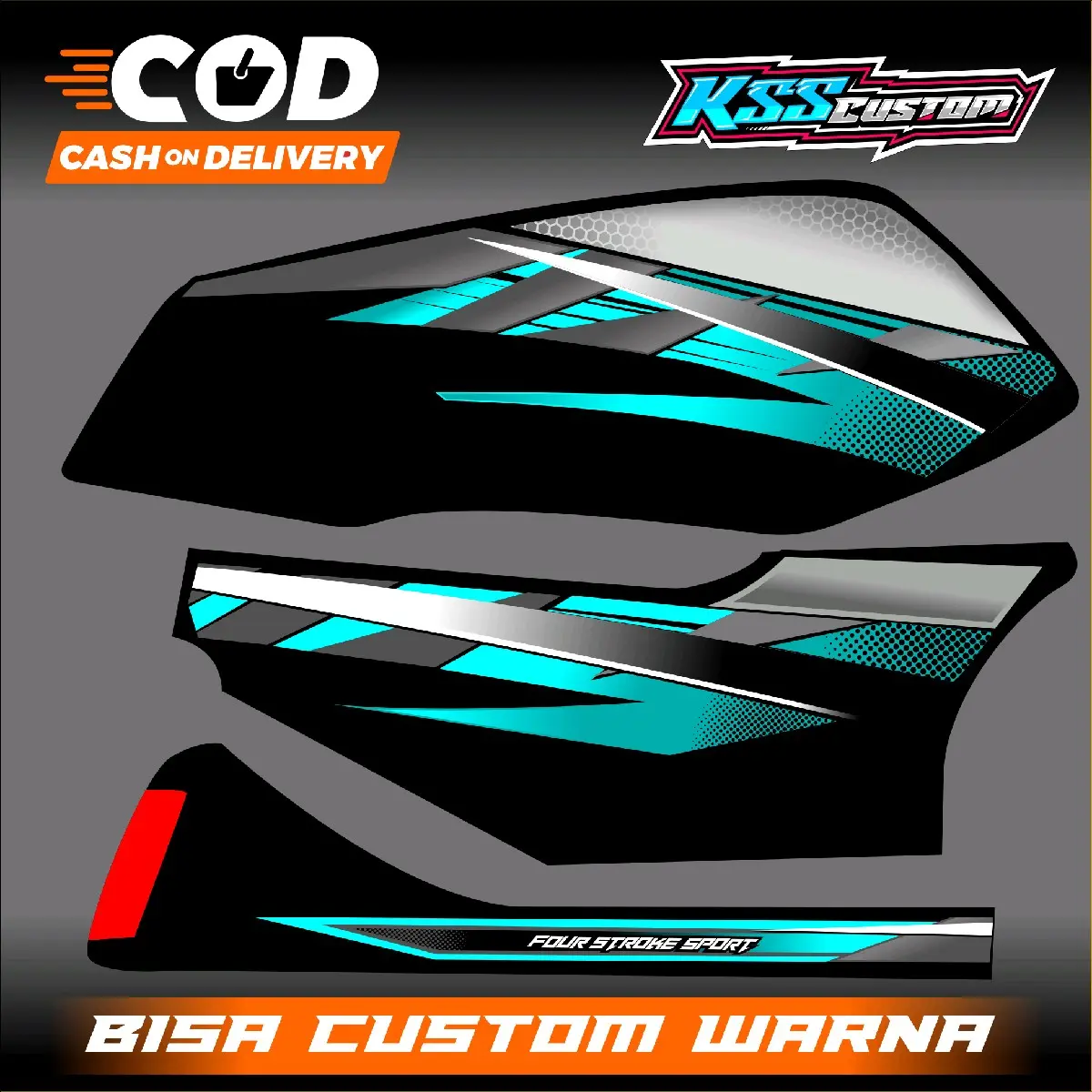 striping gl pro gl max variasi custom striping gl herex striping gl kotak simpel
