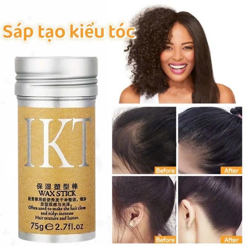 Sáp Vuốt Tóc Ikt Wax Stick 75g Mềm và Dưỡng Ẩm Dạng Thỏi Giữ Nếp Tóc Con Tạo…