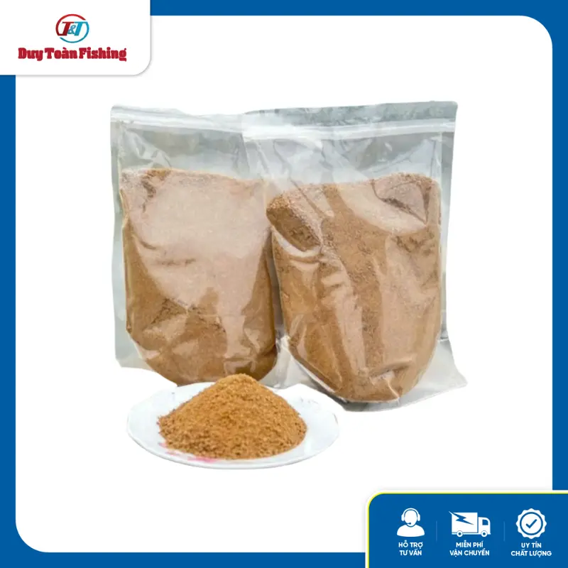 Combo 2 gói cám nền Duy Toàn Fishing xả ổ câu cá chép, cá rô, cá trôi,... ( Trọng lượng 2 gói 2kg ) 0