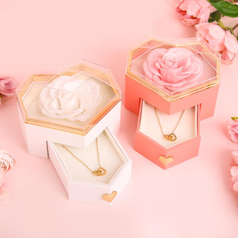 Blooming Heart Jewelry Box - The Beginning - Kado Pasangan Pacar Sahabat Teman Kamu - Anniversary - Ulang Tahun - Birthday - Natal - Valentine 6