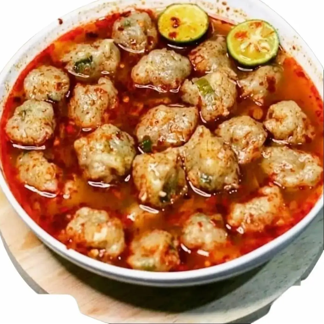 baso aci tulang rangu isi 10 biji plus bumbu Food Makanan Instan Seblak