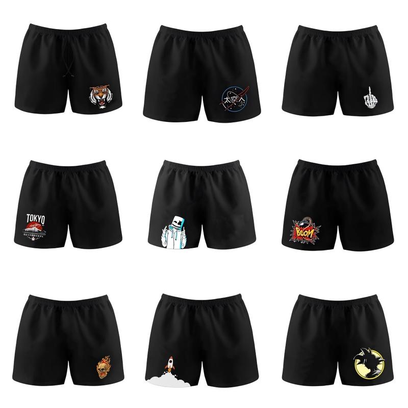 Product Introduction of Celana Boxer PROMO 100 RIBU DAPAT 10 CELANA Pendek Pria Wanita Populer Anak Muda Kekinian Shorts Santai Cowok Surfing Unisex Distro Hitam Nyaman Motif 35