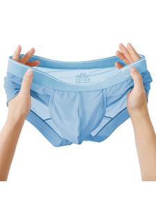 Calzoncillos tipo bóxer para hombre con corte en forma de U, tela suave y fresca, transpirables y cómodos, para deportes al aire libre, gimnasio y uso diario (1 pieza).