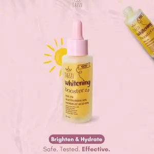 AHA WHITENING BOOSTER TAZZI 50ML PHA 2% + Niacinamide 10 % + Madelic Acid 10 % (UPGARDED FORMULA)