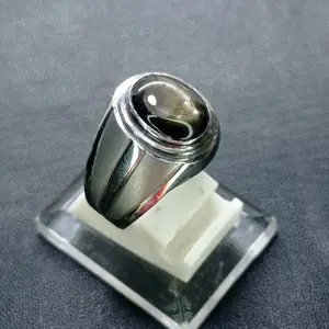 Black sapir star ring monel doff