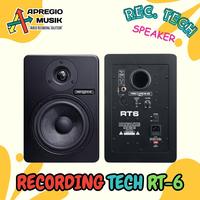 Promo Recording Tech RT6 RT 6 Speaker Monitor Recording Flat 6 inch ...