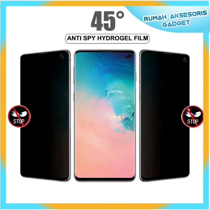 Hydrogel layar HP ANTI SPY PRIVACY MATTE gaming depan semua tipe Smartphone 5