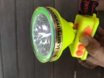 Product Review of SENTER KEPALA SELAM 100W MITSUYAMA MS-219P SENTER DIVING SUPER TERANG - BISA DI CAS - TAHAN LAMA - HEADLAMP DIVING - SENTER NYELAM from A**e 1