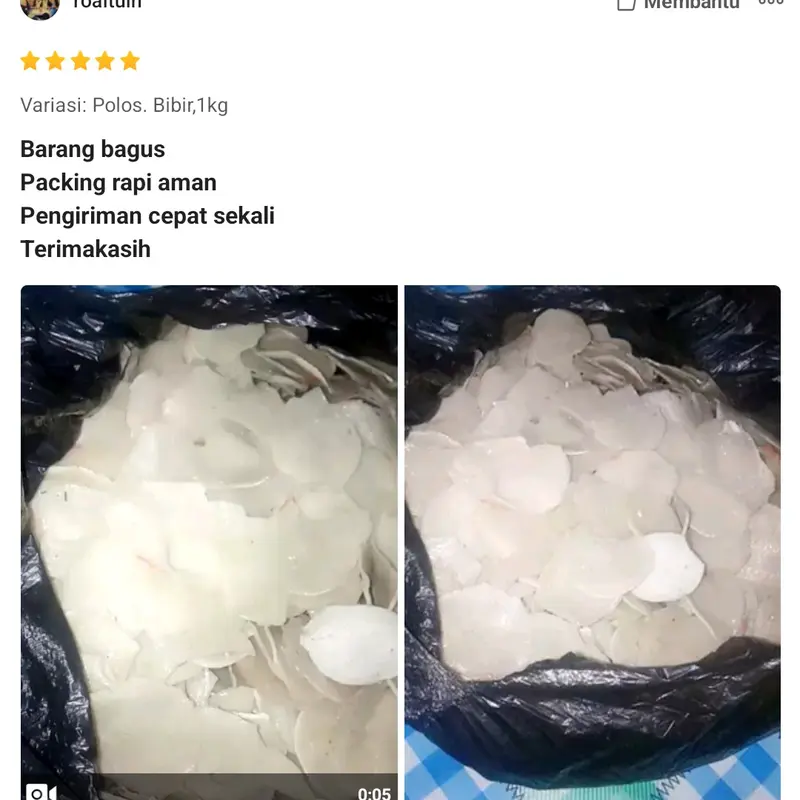 2KG Pasir sangrai bersih siap pakai goreng pasir pengganti minyak kemasan plastik 2KG ANTI KOLESTEROL 5
