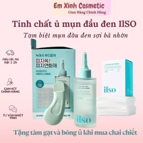 Ủ mụn Ilso làm mềm mụn đầu den sợi bã nhờn