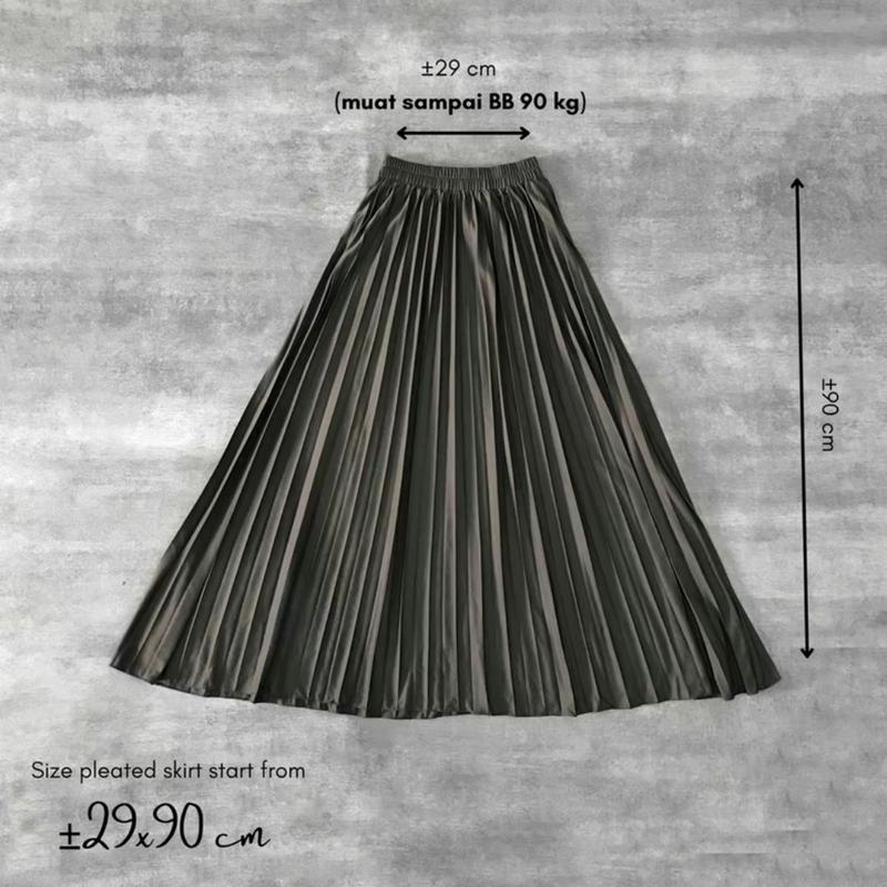 Pleated Skirt (Rok Plisket Premium) Wanita 4