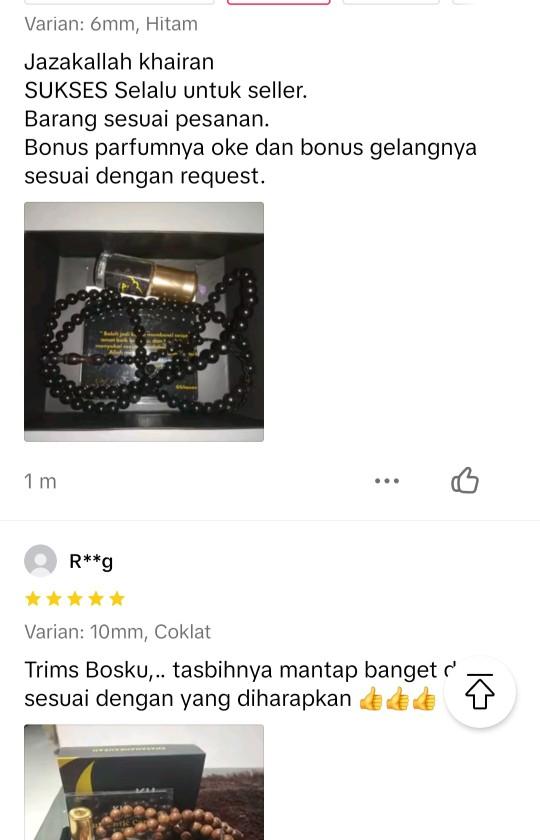 Product Introduction of Tasbih Kokka Kaukah Asli | Tasbih Kaukah 99 butir kualitas premium | Free gelang dan minyak wangi Muslim 4