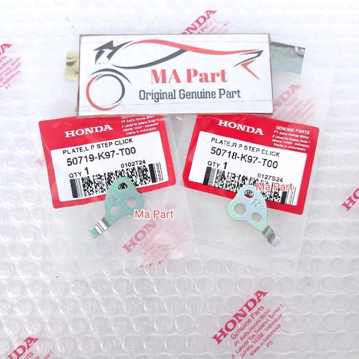 Gambar BESI PLAT PLATE FOOTSTEP STEP PIJAKAN KAKI KIRI PCX 150 PCX150 AHM dari Ma Partt Kab. Sidoarjo Tokopedia